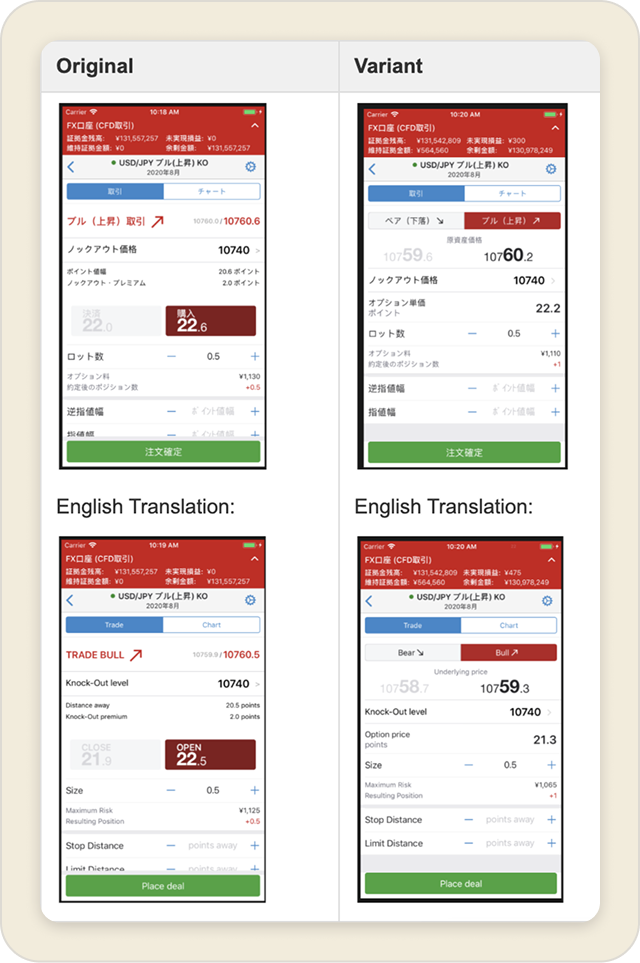 Increasing Conversion with a New Deal Ticket: project image 3