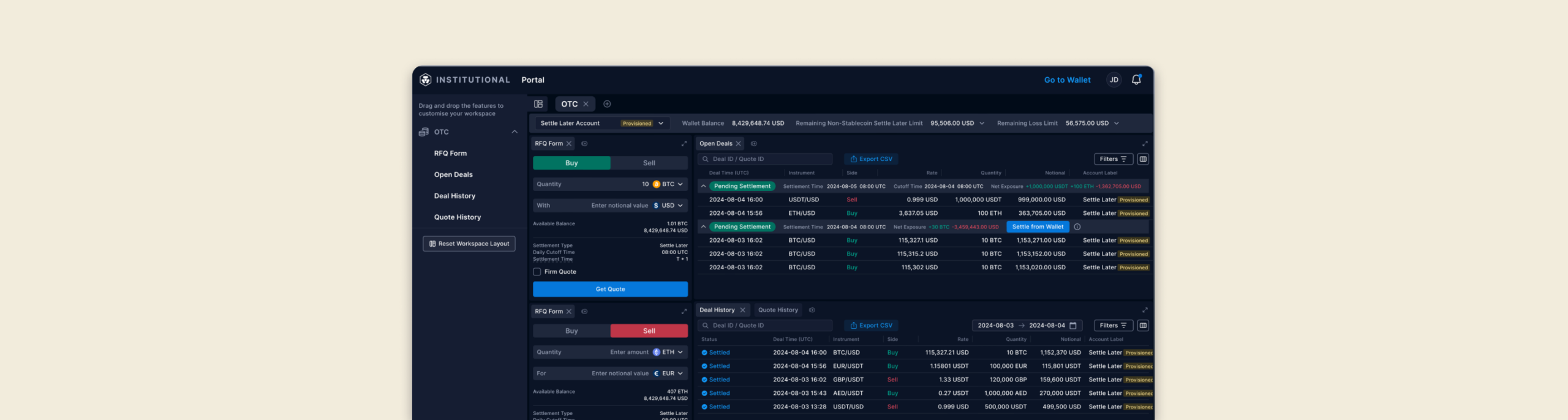 Building a Self-Service OTC Trading Platform: project image 1