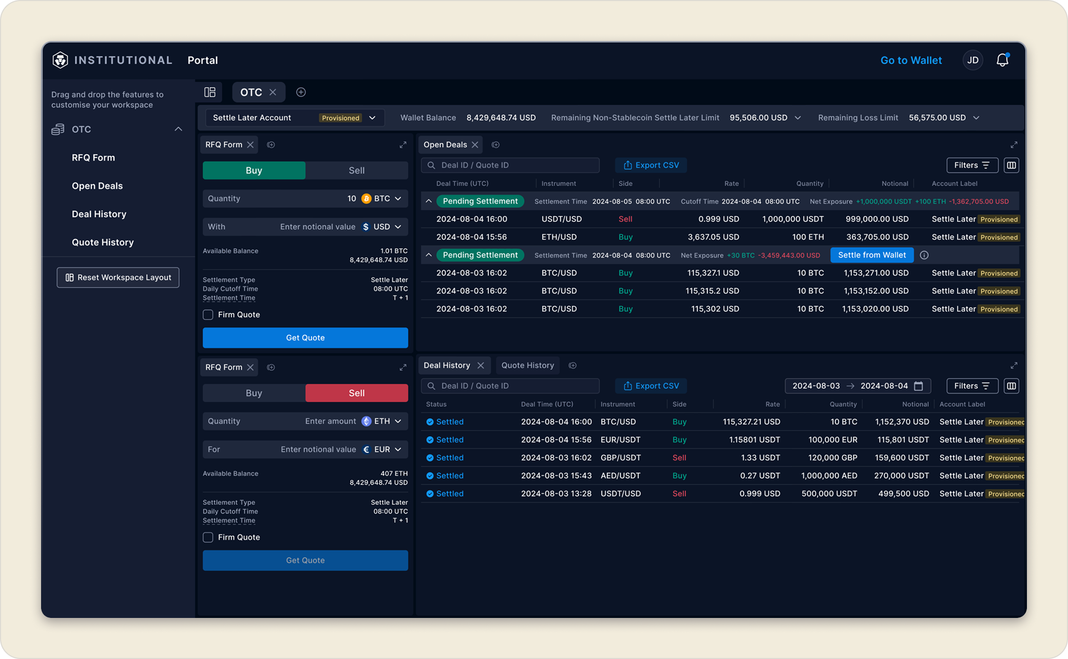 Building a Self-Service OTC Trading Platform: project image 3